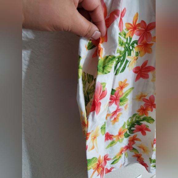 VTG Puanani by RJC Hawaiian Print Short Sleeve Muumuu Dress Women's Size XXL - Picture 3 of 6